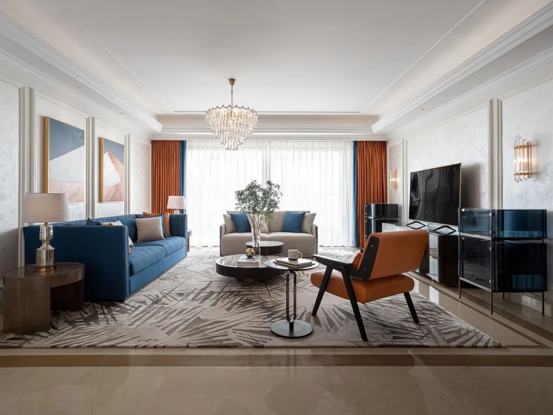 裝修案例現(xiàn)代輕奢風(fēng)格室內(nèi)裝修效果圖-客廳 裝修案例現(xiàn)代輕奢風(fēng)格室內(nèi)裝修效果圖-客廳