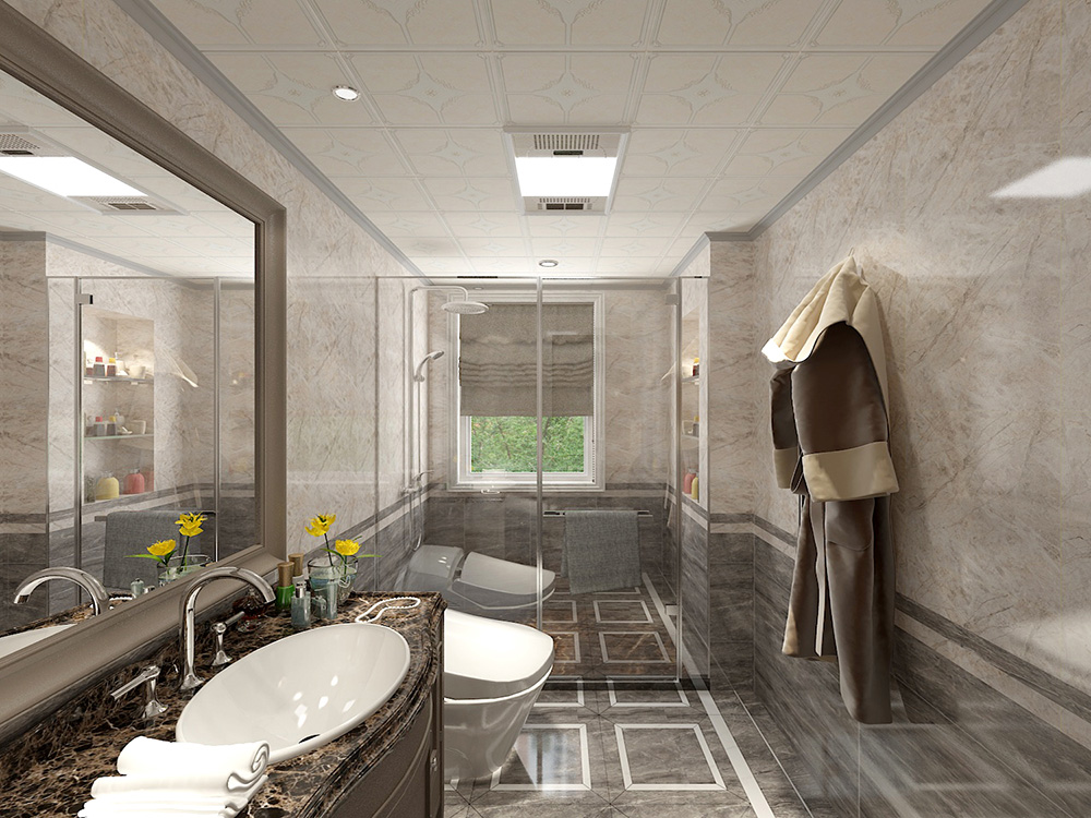 裝修公司歐式風格室內(nèi)裝修效果圖-衛(wèi)生間 裝修公司歐式風格室內(nèi)裝修效果圖-衛(wèi)生間