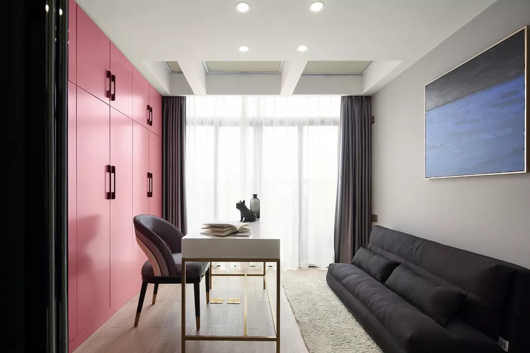 現(xiàn)代簡約風(fēng)格家裝設(shè)計室內(nèi)裝修效果圖-書房 現(xiàn)代簡約風(fēng)格家裝設(shè)計室內(nèi)裝修效果圖-書房