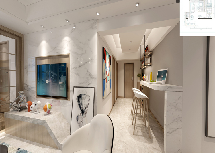 現(xiàn)代前衛(wèi)風格室內裝修效果圖-雅居樂御賓府三居145平米-走廊 現(xiàn)代前衛(wèi)風格室內裝修效果圖-雅居樂御賓府三居145平米-走廊