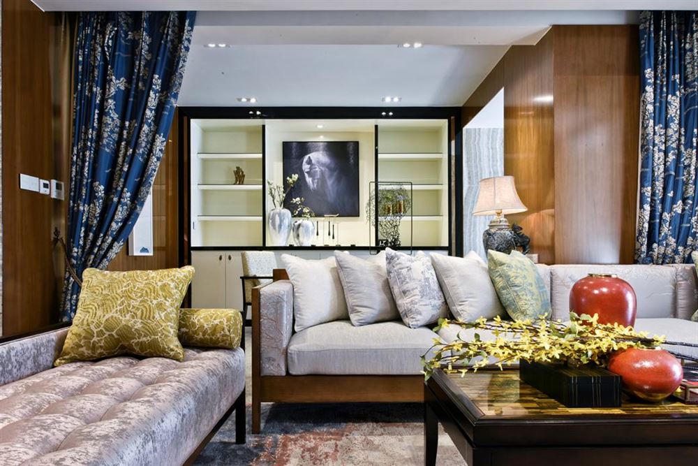 曲靖市錦林花園現(xiàn)代簡(jiǎn)約風(fēng)格四居室裝修案例