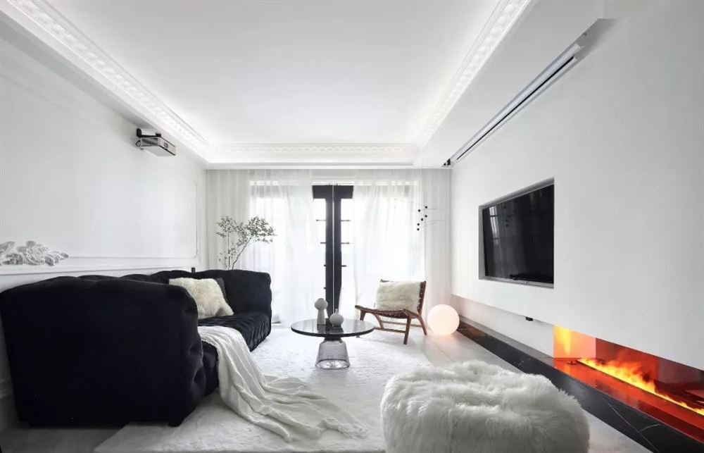 佛山市建投綠地璀璨天城北歐風(fēng)格三居室裝修案例