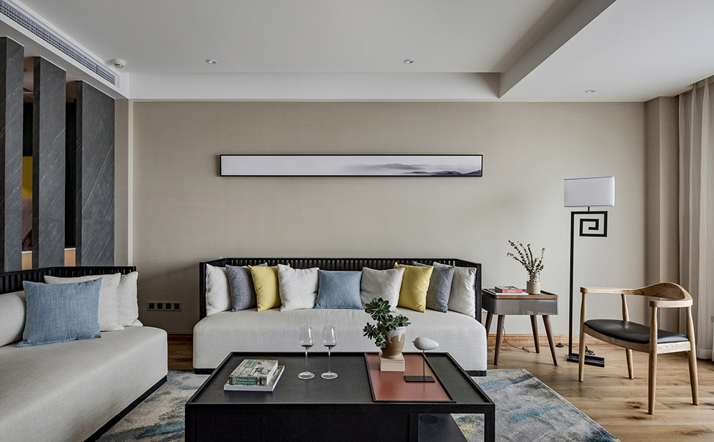 現(xiàn)代簡(jiǎn)約風(fēng)格室內(nèi)裝修設(shè)計(jì)效果圖-保利碧桂園悅公館三居176平米-室內(nèi)裝修設(shè)計(jì)客廳 現(xiàn)代簡(jiǎn)約風(fēng)格室內(nèi)裝修設(shè)計(jì)效果圖-保利碧桂園悅公館三居176平米-室內(nèi)裝修設(shè)計(jì)客廳