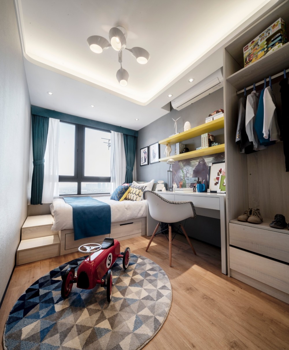 現(xiàn)代簡約風格室內設計家裝案例-兒童房