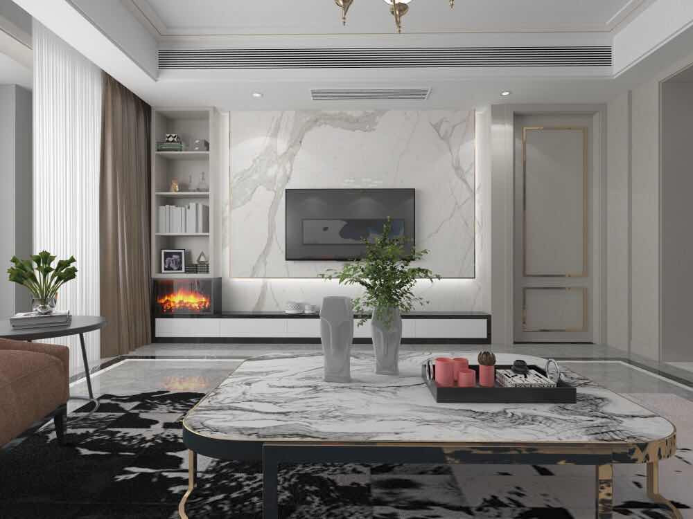 現(xiàn)代前衛(wèi)風(fēng)格室內(nèi)裝修效果圖-華邦祥和園二居96平米-客廳 現(xiàn)代前衛(wèi)風(fēng)格室內(nèi)裝修效果圖-華邦祥和園二居96平米-客廳