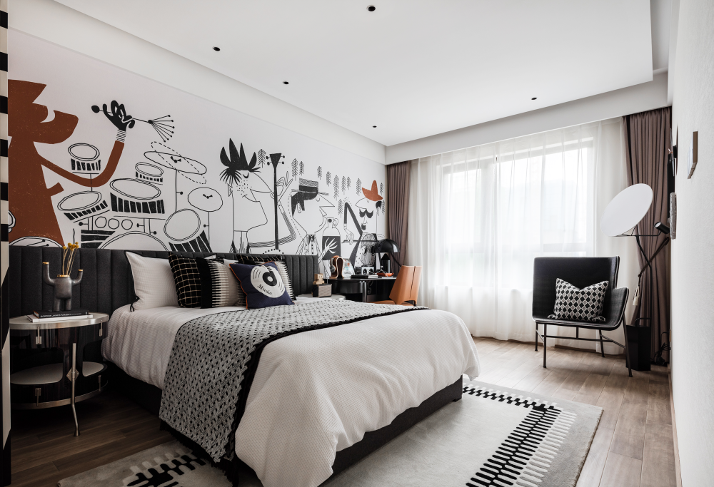 現(xiàn)代簡(jiǎn)約風(fēng)格室內(nèi)設(shè)計(jì)家裝案例-次臥 現(xiàn)代簡(jiǎn)約風(fēng)格室內(nèi)設(shè)計(jì)家裝案例-次臥