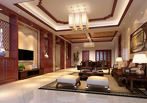 茂名市華廈世紀(jì)歐式風(fēng)格二居室裝修案例