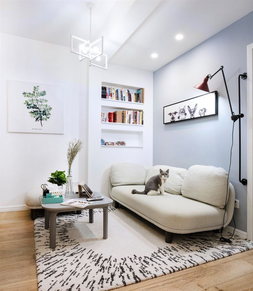 佛山市海倫堡玖悅瀾灣北歐風(fēng)格公寓裝修案例