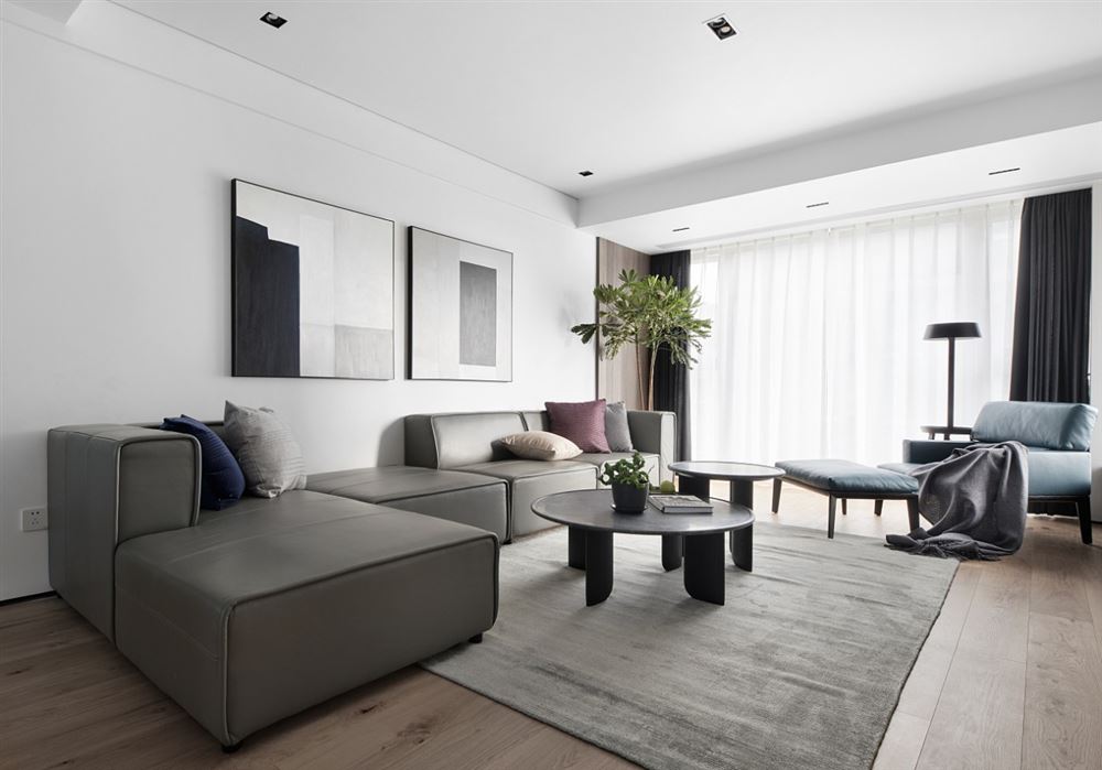 江門市碧桂園翡翠灣現(xiàn)代簡約風(fēng)格三居室裝修案例