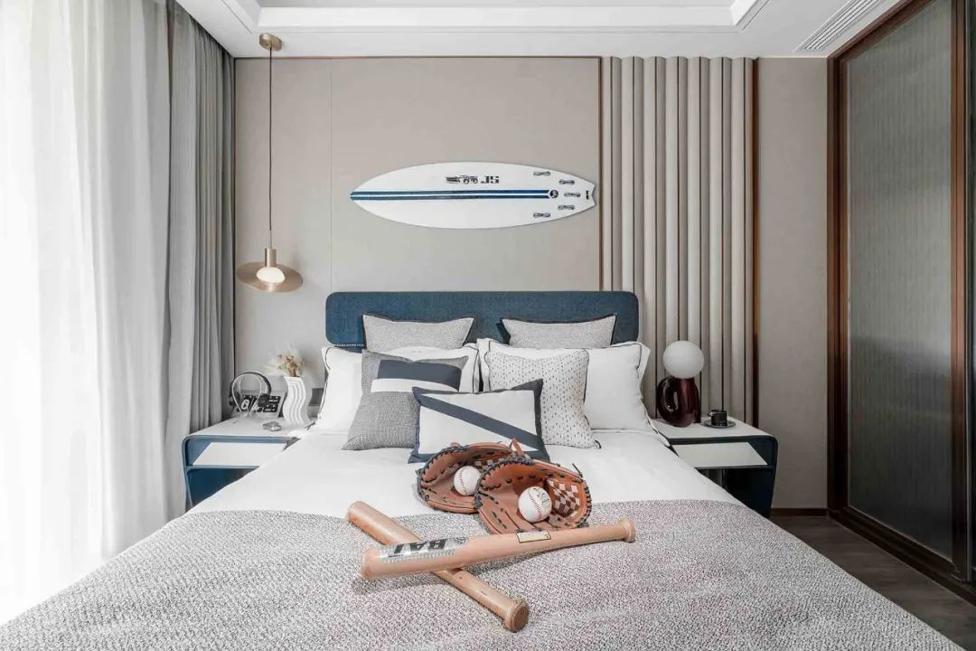 現(xiàn)代簡約風格室內(nèi)設計家裝案例-次臥 現(xiàn)代簡約風格室內(nèi)設計家裝案例-次臥