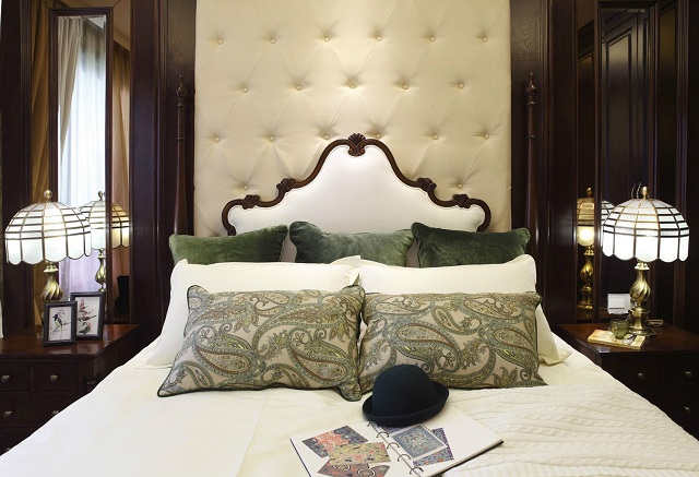 裝修案例新古典復(fù)古風(fēng)格室內(nèi)裝修效果圖-臥室 裝修案例新古典復(fù)古風(fēng)格室內(nèi)裝修效果圖-臥室