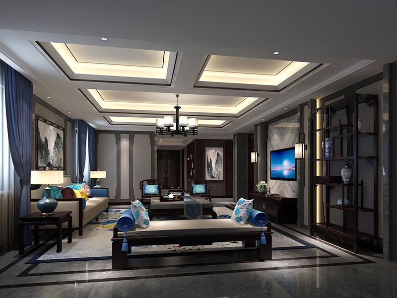 泰州市濱江新區(qū)富陽(yáng)社區(qū)歐式風(fēng)格別墅裝修案例