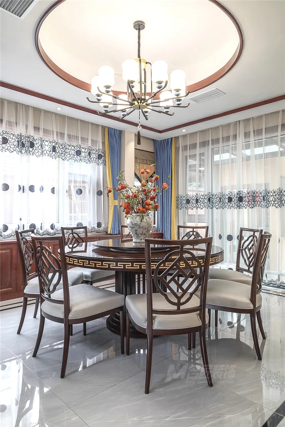 別墅大宅裝修設(shè)計-餐廳 別墅大宅裝修設(shè)計-餐廳