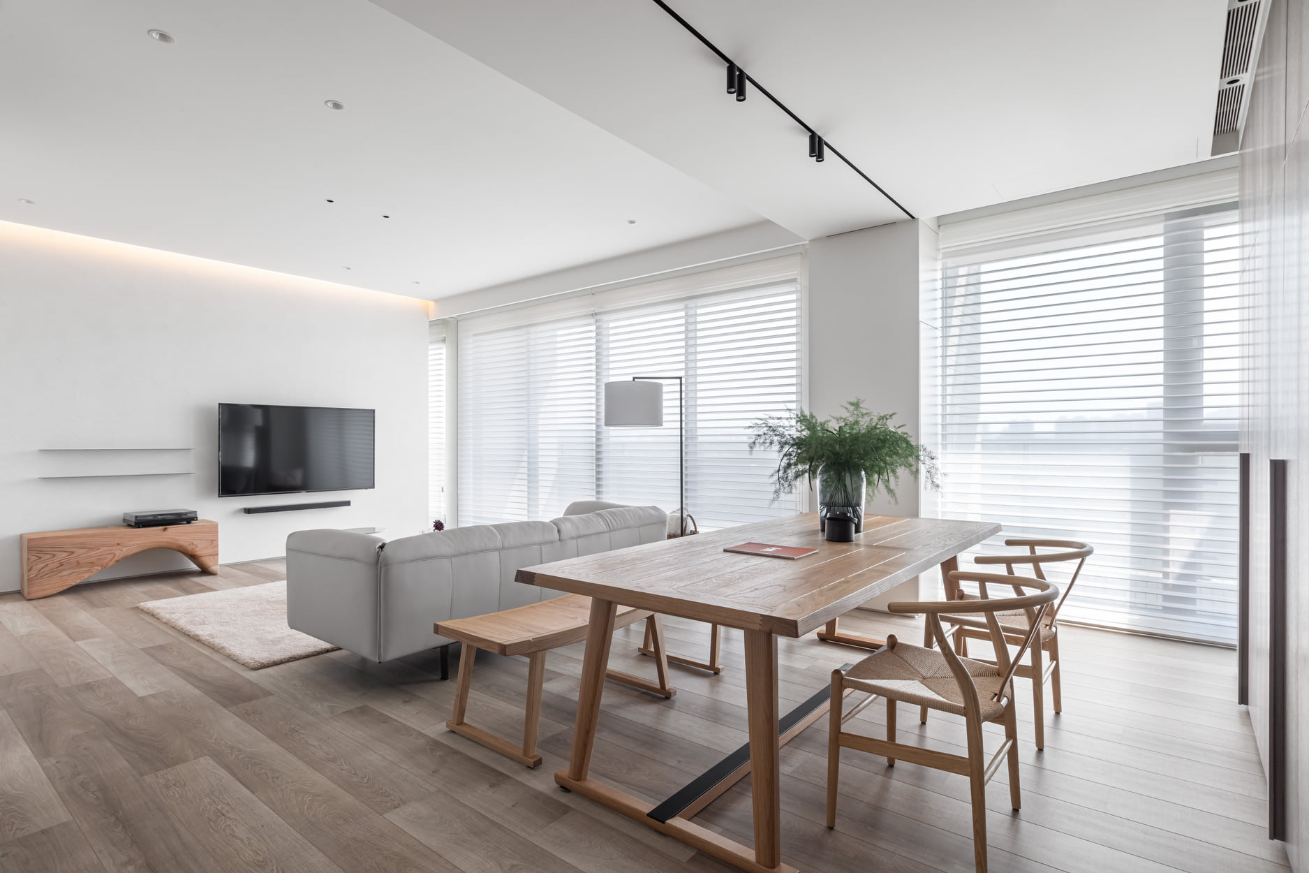 現(xiàn)代極簡(jiǎn)風(fēng)格室內(nèi)設(shè)計(jì)家裝案例-客廳 現(xiàn)代極簡(jiǎn)風(fēng)格室內(nèi)設(shè)計(jì)家裝案例-客廳