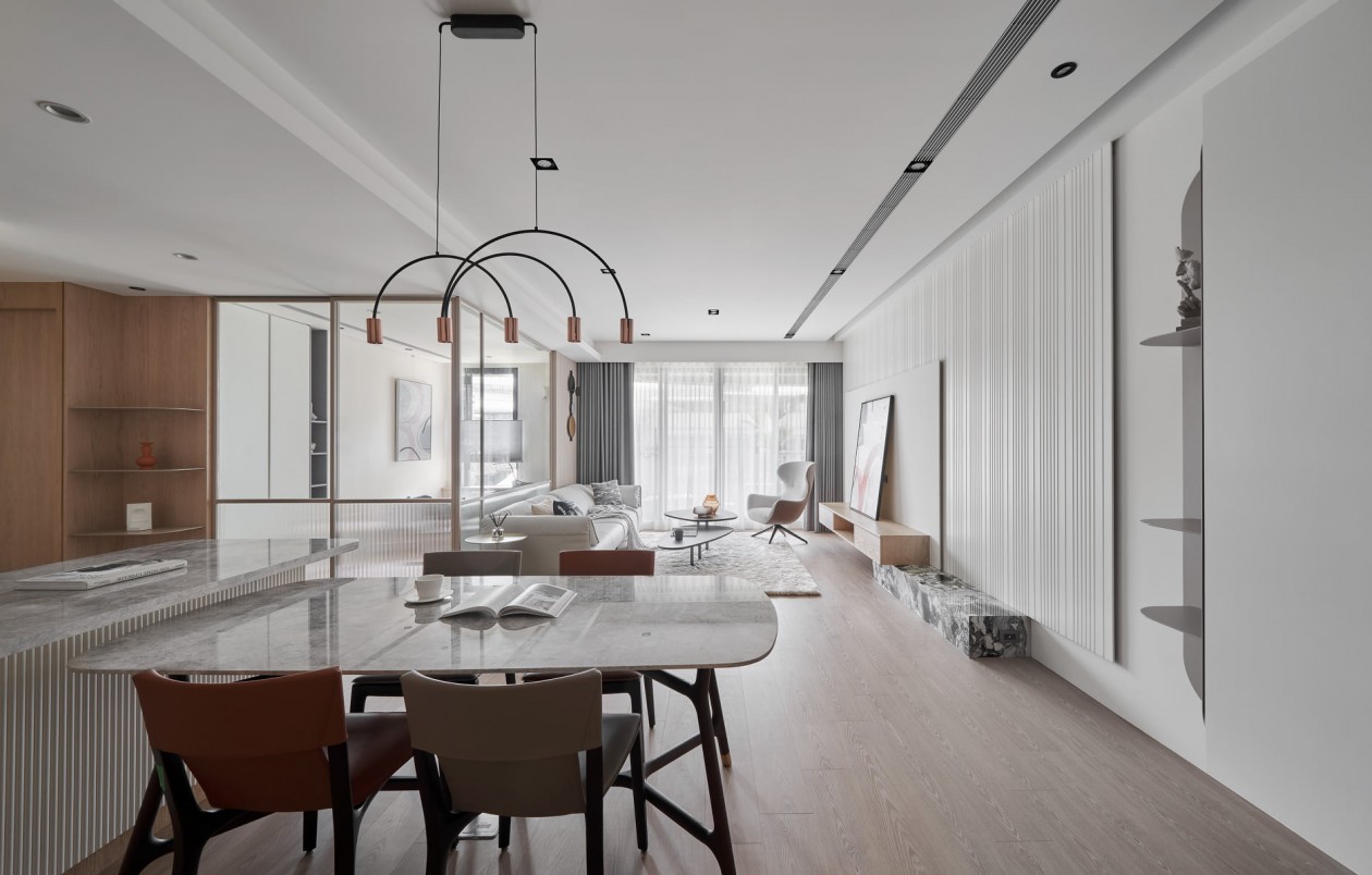 現(xiàn)代簡約風格室內(nèi)設(shè)計家裝案例-餐廳 現(xiàn)代簡約風格室內(nèi)設(shè)計家裝案例-餐廳