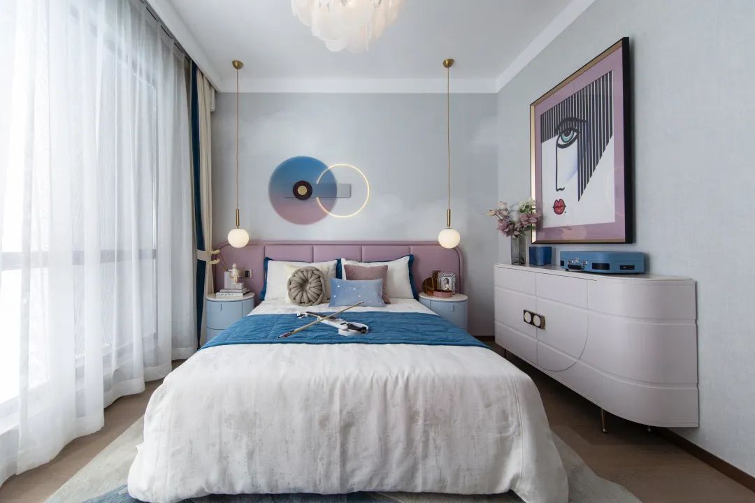 現(xiàn)代輕奢風(fēng)格室內(nèi)設(shè)計(jì)家裝案例-女孩房 現(xiàn)代輕奢風(fēng)格室內(nèi)設(shè)計(jì)家裝案例-女孩房