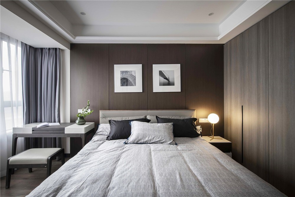 現(xiàn)代簡約風(fēng)格室內(nèi)家裝案例效果圖-臥室 現(xiàn)代簡約風(fēng)格室內(nèi)家裝案例效果圖-臥室