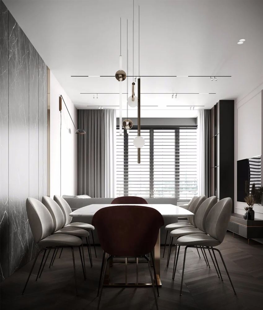 惠州市瓏湖灣東岸現(xiàn)代簡(jiǎn)約風(fēng)格三居室裝修案例