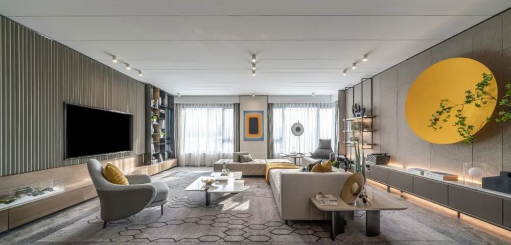 昭通市濱江首座現(xiàn)代簡(jiǎn)約風(fēng)格平層裝修案例