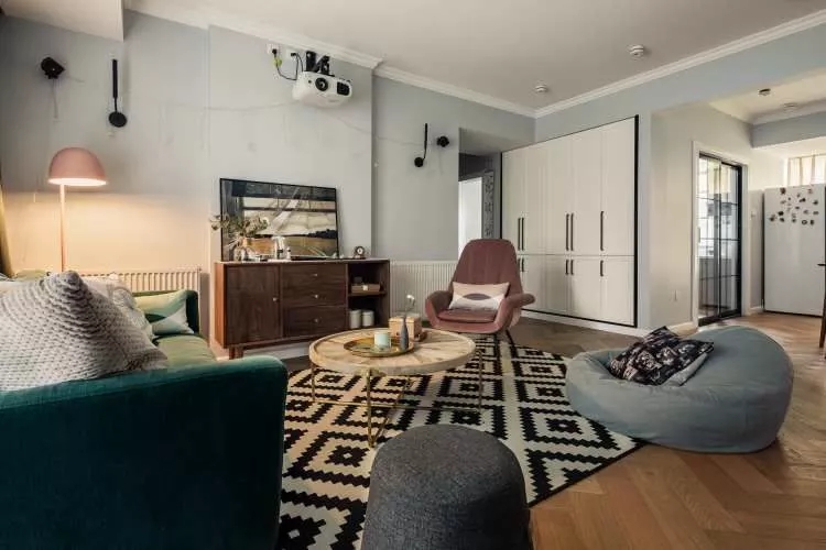 北歐風格家裝設計室內(nèi)裝修效果圖-客廳 北歐風格家裝設計室內(nèi)裝修效果圖-客廳