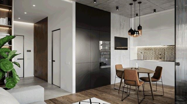 廣州市珠江帝景苑現(xiàn)代簡(jiǎn)約風(fēng)格公寓裝修案例