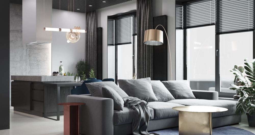 深圳市新世界&middot;臨海攬山御園現(xiàn)代簡約風格三居室裝修案例