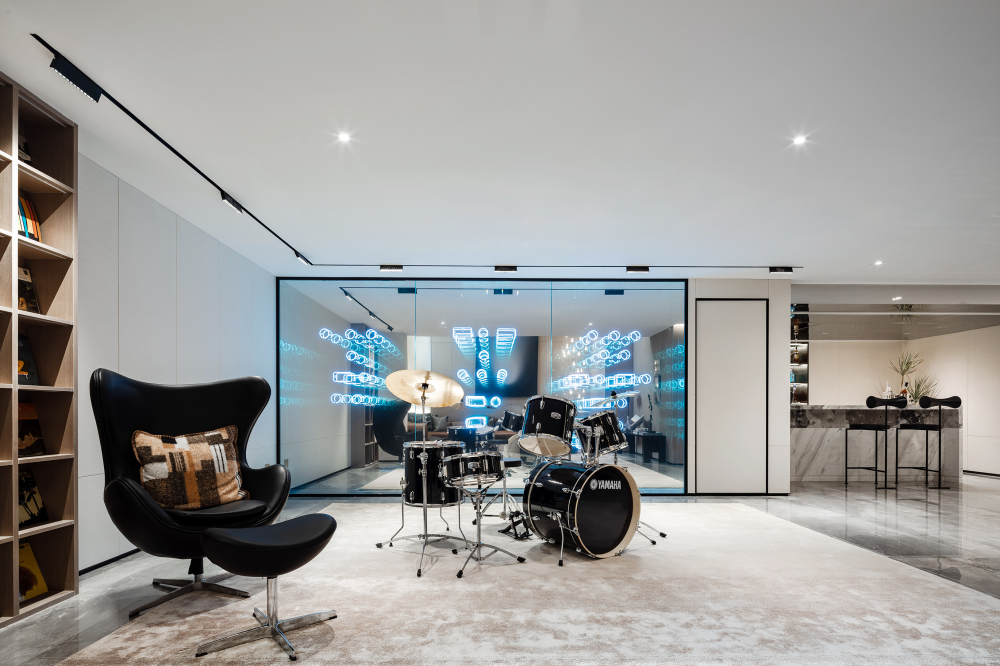 現代簡約風格別墅設計家裝案例-休閑區(qū) 現代簡約風格別墅設計家裝案例-休閑區(qū)