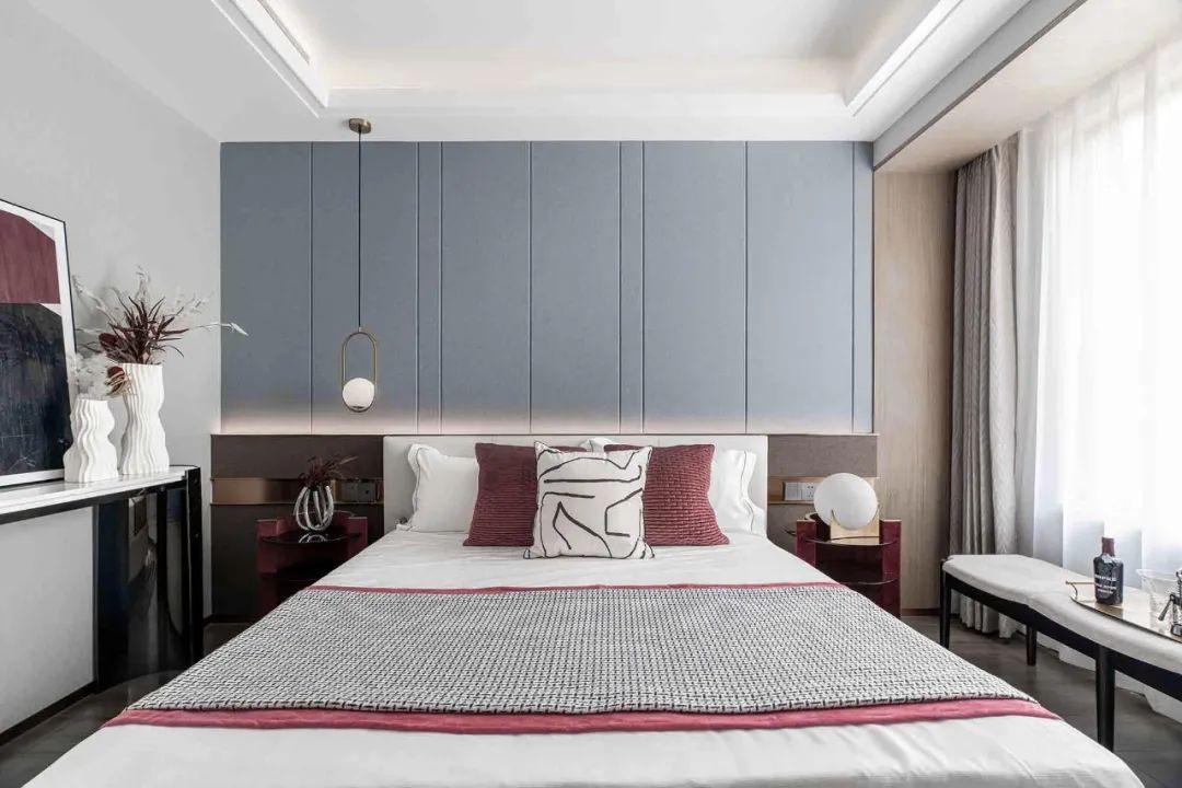 現(xiàn)代簡約風格室內(nèi)設計家裝案例-臥室 現(xiàn)代簡約風格室內(nèi)設計家裝案例-臥室