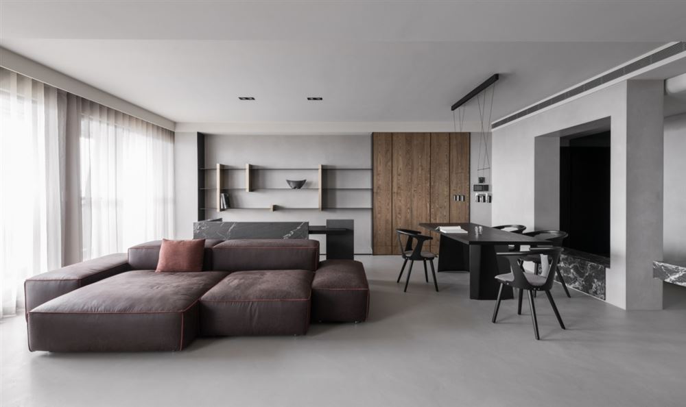 佛山市時代南灣現(xiàn)代簡約風(fēng)格四居室裝修案例