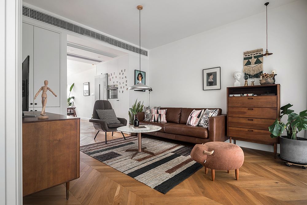 廣州市富力天朗明居北歐風格三居室裝修案例