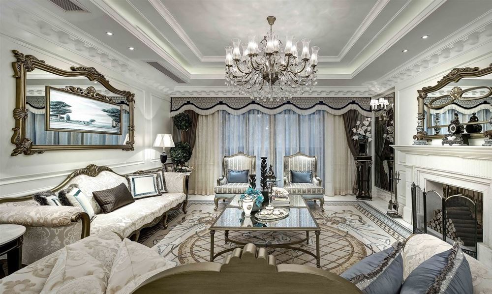 佛山市峰睿公館其他四居室裝修案例