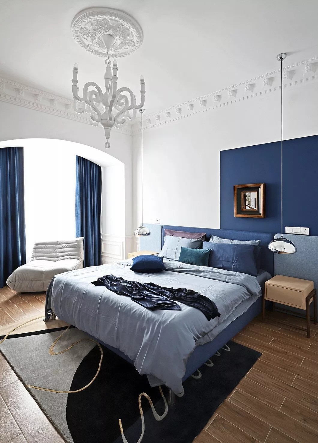 法式風格家裝設計室內(nèi)裝修效果圖-臥室 法式風格家裝設計室內(nèi)裝修效果圖-臥室