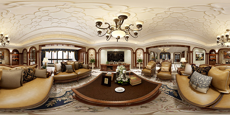 蘭喬圣菲五居大宅320平米現(xiàn)代簡約風格裝修案例-客廳 蘭喬圣菲五居大宅320平米現(xiàn)代簡約風格裝修案例-客廳