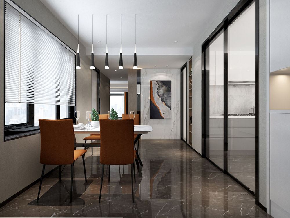 臺(tái)州市八一賓館邊現(xiàn)代簡(jiǎn)約風(fēng)格二居室裝修案例