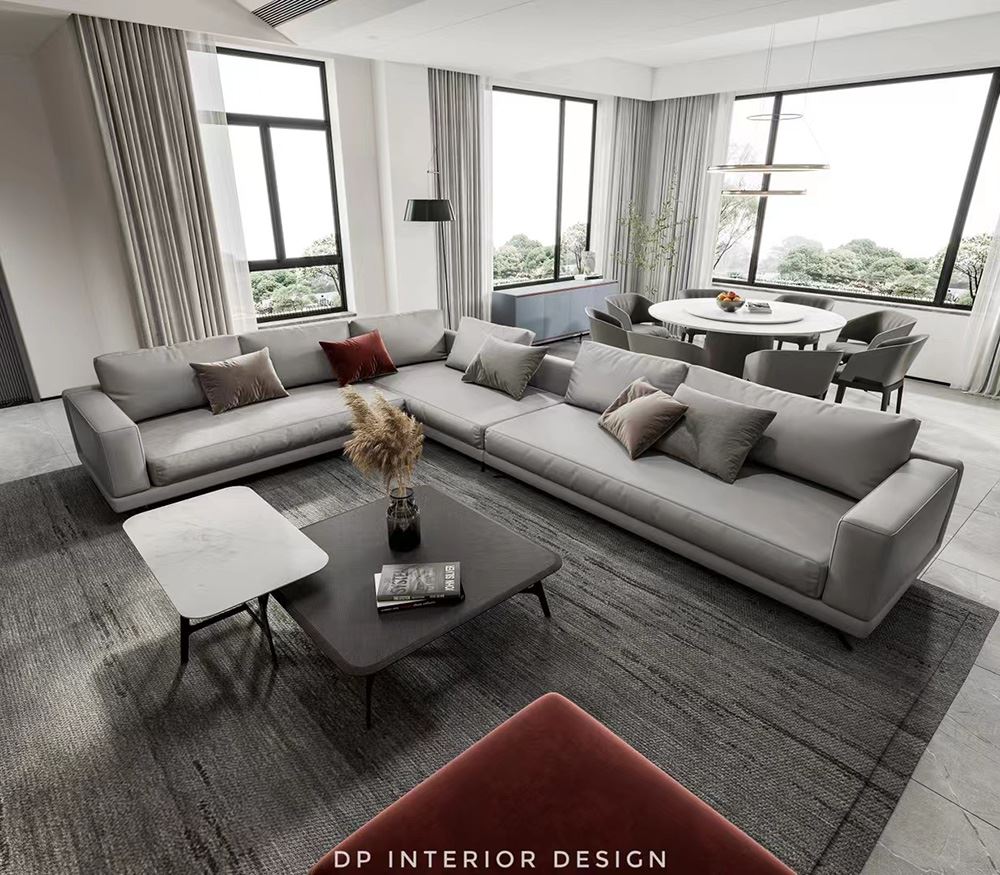 佛山市碧桂園南海悅城輕奢風(fēng)格別墅裝修案例