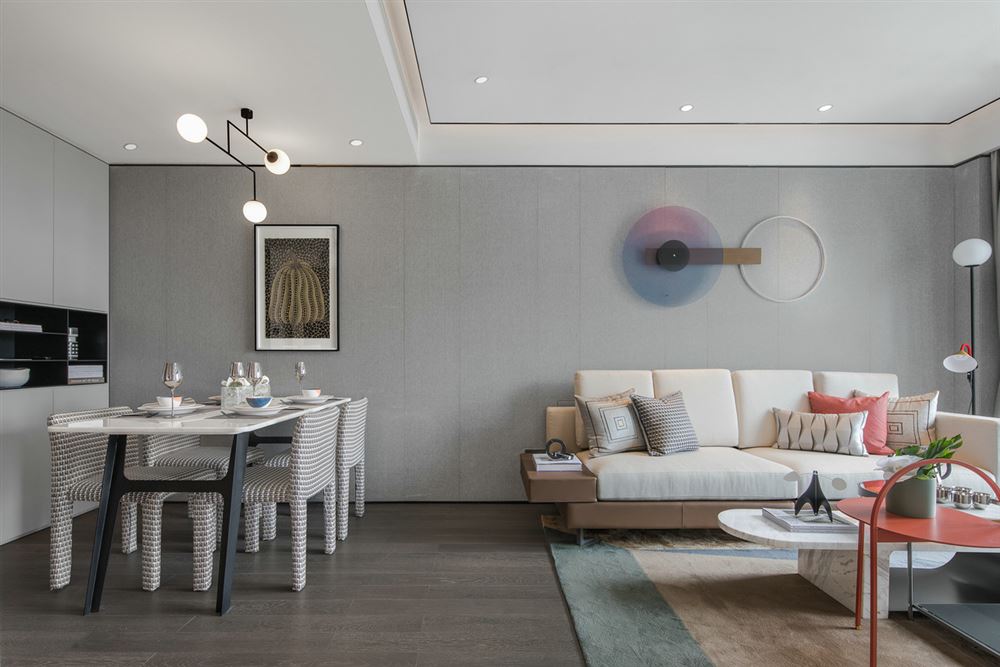 清遠(yuǎn)市大豐豪庭歐式風(fēng)格三居室裝修案例