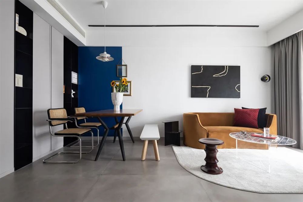 深圳市新世界&middot;臨海攬山御園北歐風格三居室裝修案例