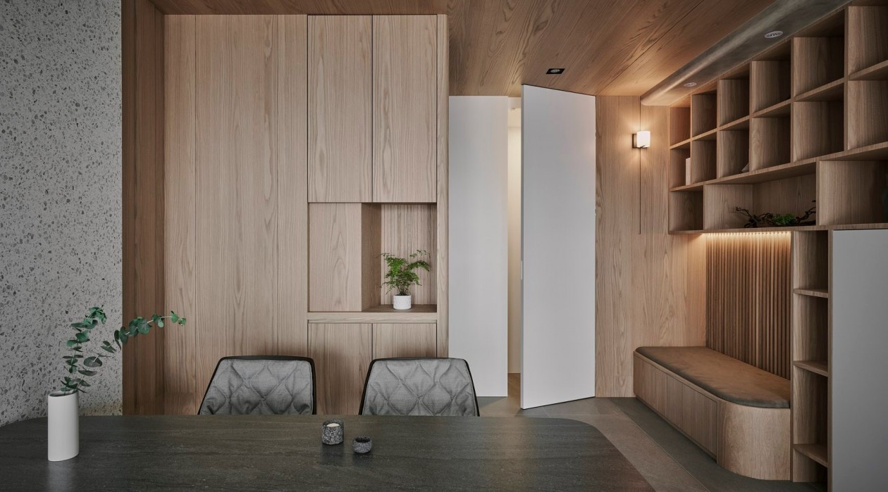 現(xiàn)代簡約風(fēng)格室內(nèi)家裝案例效果圖-玄關(guān) 現(xiàn)代簡約風(fēng)格室內(nèi)家裝案例效果圖-玄關(guān)