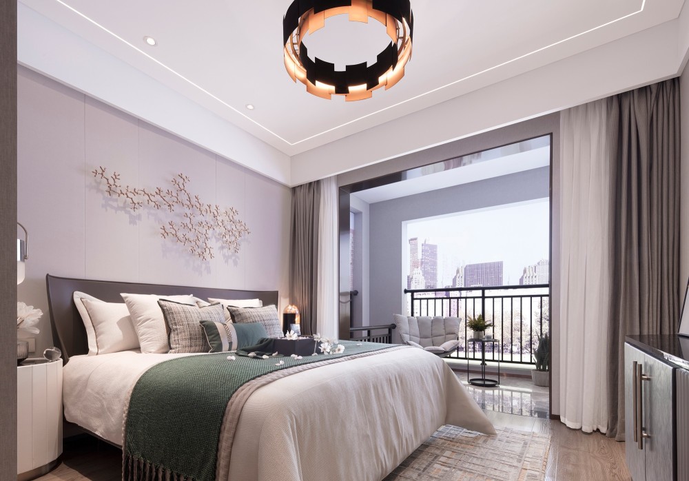 現(xiàn)代前衛(wèi)風(fēng)格室內(nèi)設(shè)計(jì)家裝案例-臥室 現(xiàn)代前衛(wèi)風(fēng)格室內(nèi)設(shè)計(jì)家裝案例-臥室