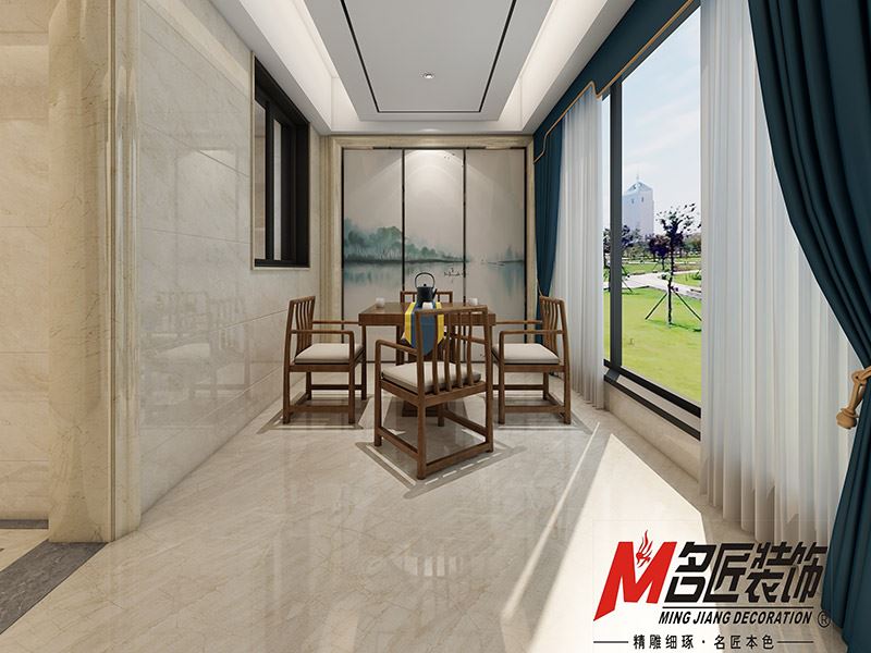 揭陽市百美雅苑現(xiàn)代風(fēng)格三居室裝修案例