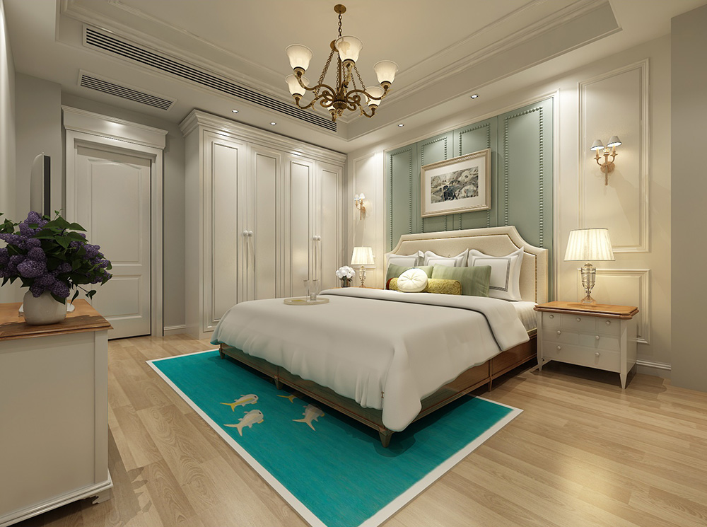 裝修公司簡美風(fēng)格室內(nèi)裝修效果圖-臥室 裝修公司簡美風(fēng)格室內(nèi)裝修效果圖-臥室