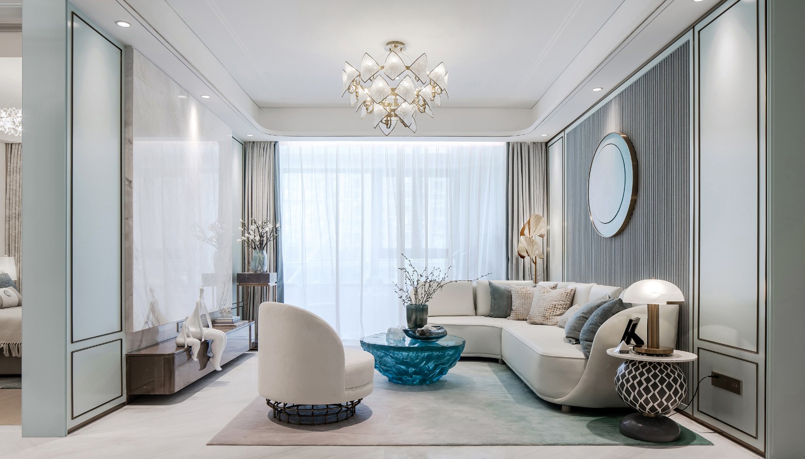 裝修公司歐式風格室內裝修效果圖-客廳 裝修公司歐式風格室內裝修效果圖-客廳