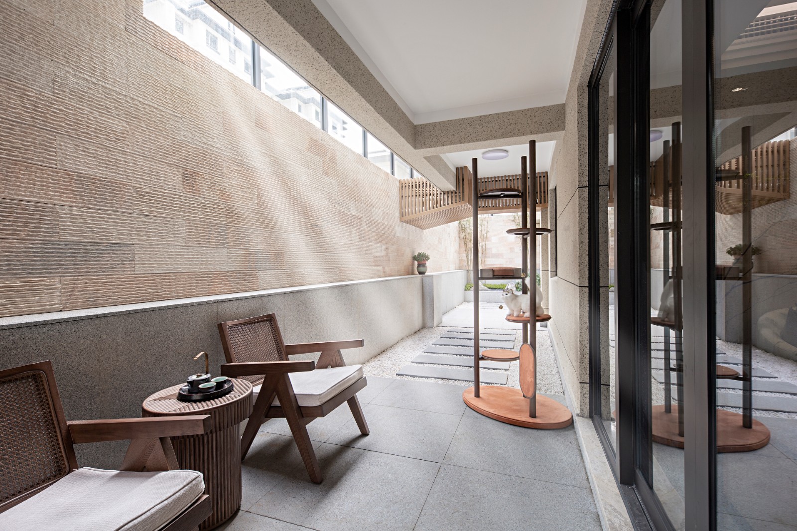 日式禪意風(fēng)格家裝設(shè)計(jì)別墅裝修效果圖-陽(yáng)臺(tái) 日式禪意風(fēng)格家裝設(shè)計(jì)別墅裝修效果圖-陽(yáng)臺(tái)