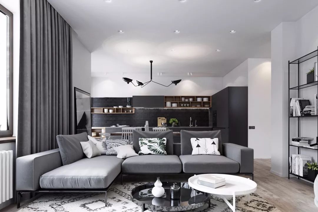 佛山裝修公司現(xiàn)代極簡風(fēng)格復(fù)式裝修效果圖-客廳 佛山裝修公司現(xiàn)代極簡風(fēng)格復(fù)式裝修效果圖-客廳