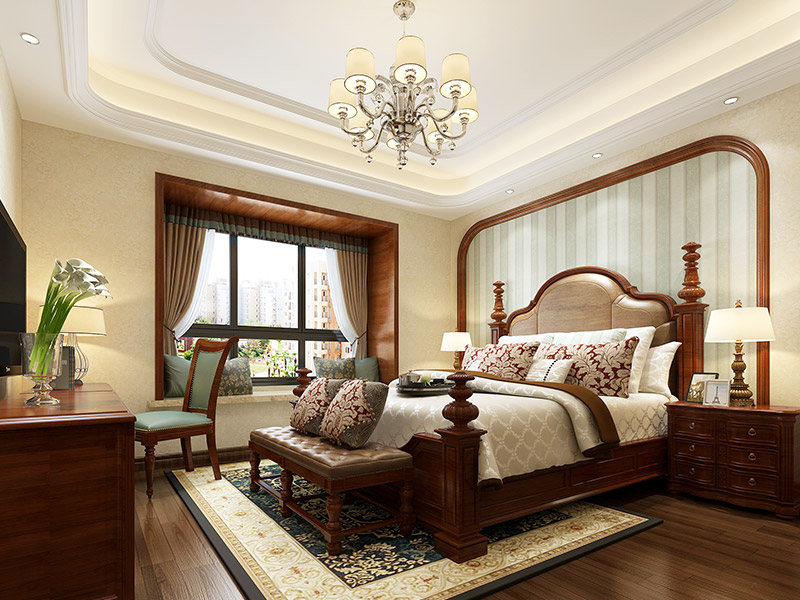 蘭喬圣菲五居大宅320平米現(xiàn)代簡約風格裝修案例-主臥 蘭喬圣菲五居大宅320平米現(xiàn)代簡約風格裝修案例-主臥