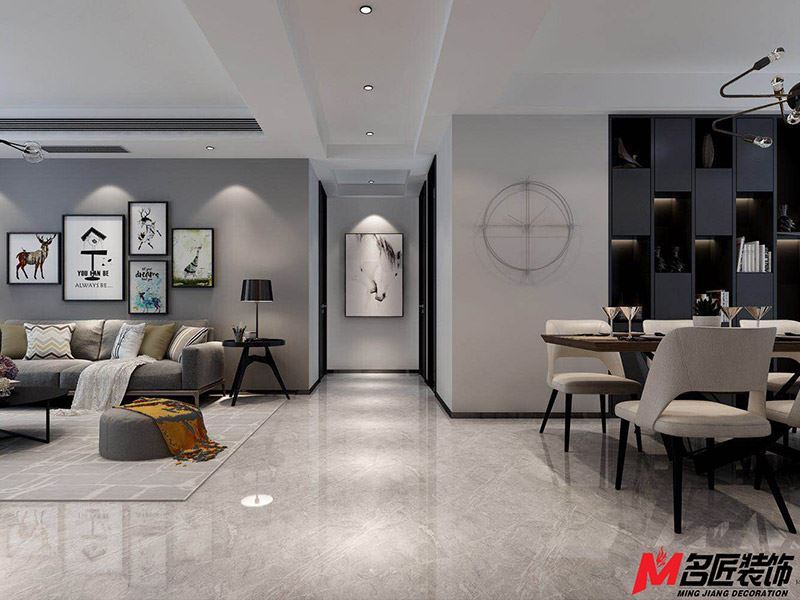 廣州市時(shí)代玫瑰園歐式風(fēng)格二居室裝修案例