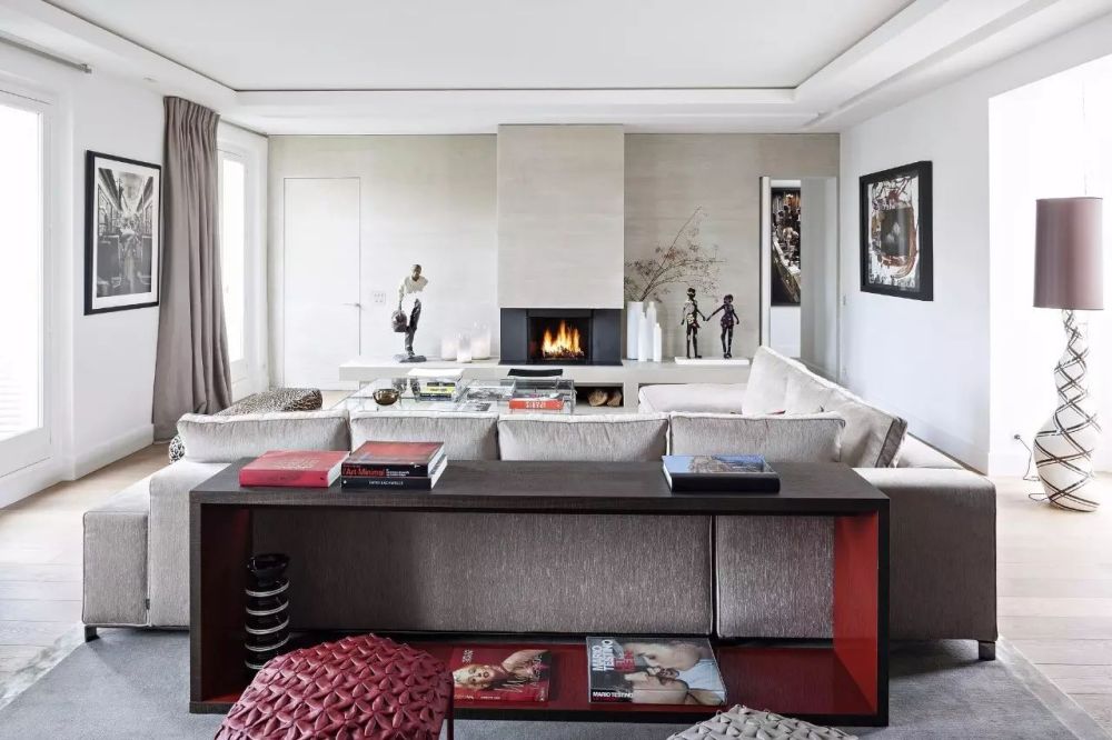 現(xiàn)代輕奢風格室內(nèi)設計家裝案例-客廳 現(xiàn)代輕奢風格室內(nèi)設計家裝案例-客廳