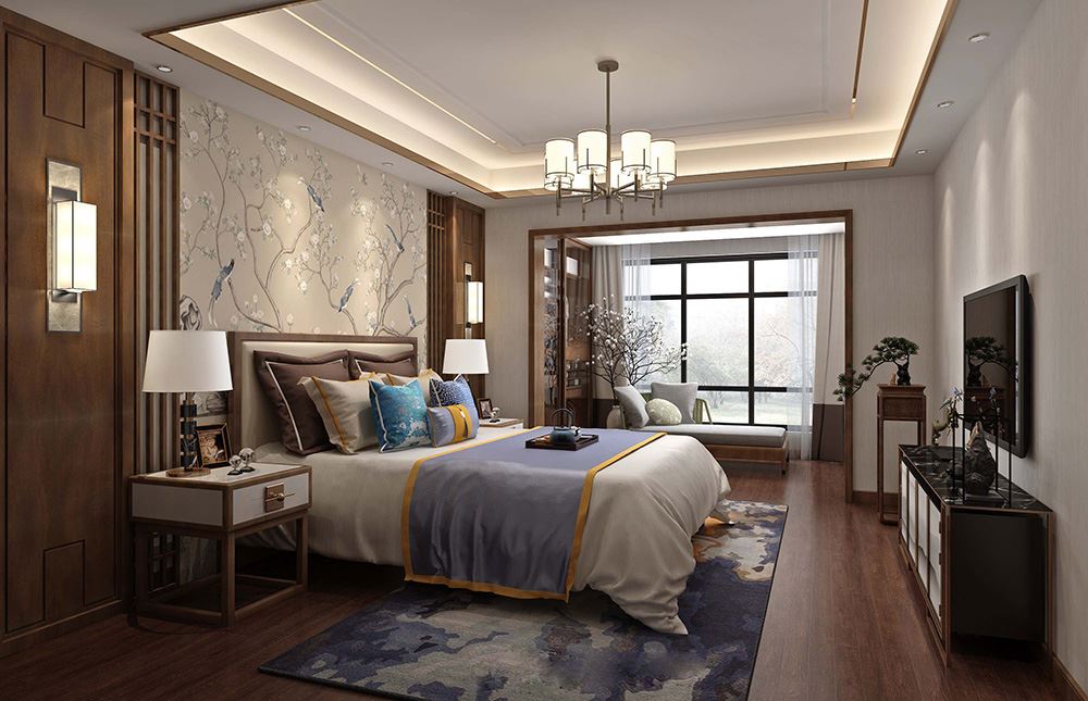 佛山市碧桂園&middot;鳳凰灣新中式風(fēng)格復(fù)式裝修案例
