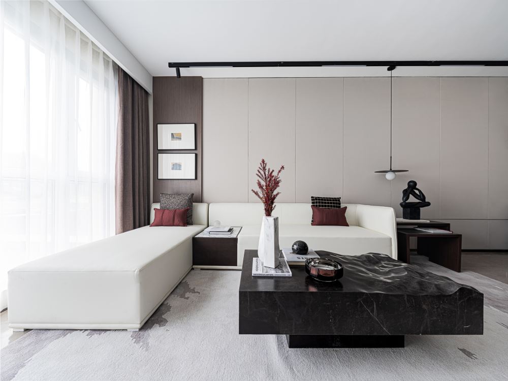 佛山市雅居樂&middot;江畔明珠現(xiàn)代簡約風(fēng)格三居室裝修案例