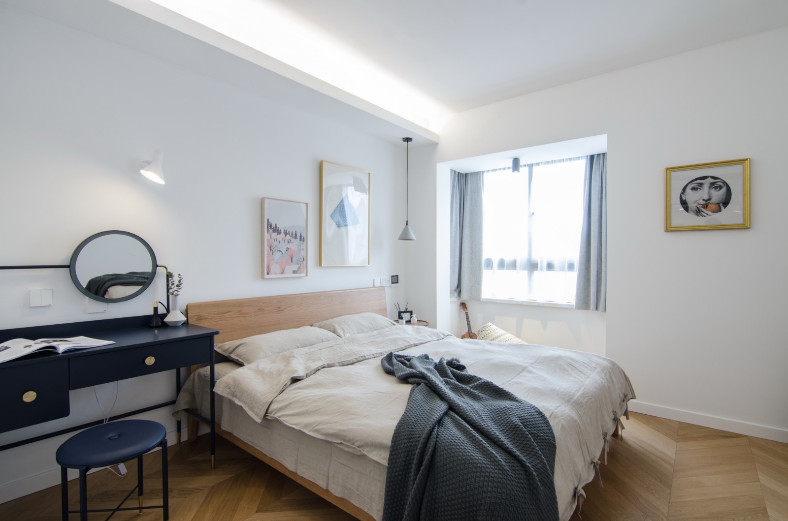 現(xiàn)代簡約風(fēng)格家裝設(shè)計室內(nèi)裝修效果圖-臥室 現(xiàn)代簡約風(fēng)格家裝設(shè)計室內(nèi)裝修效果圖-臥室